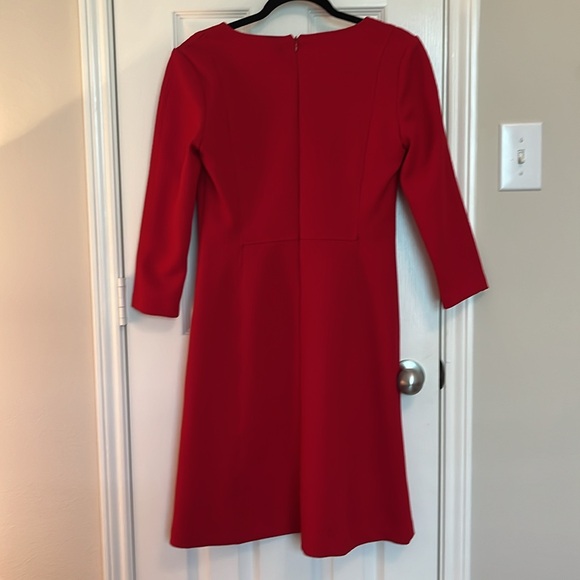 Lauren Ralph Lauren Fit & Flare Red Dress - Picture 7 of 8